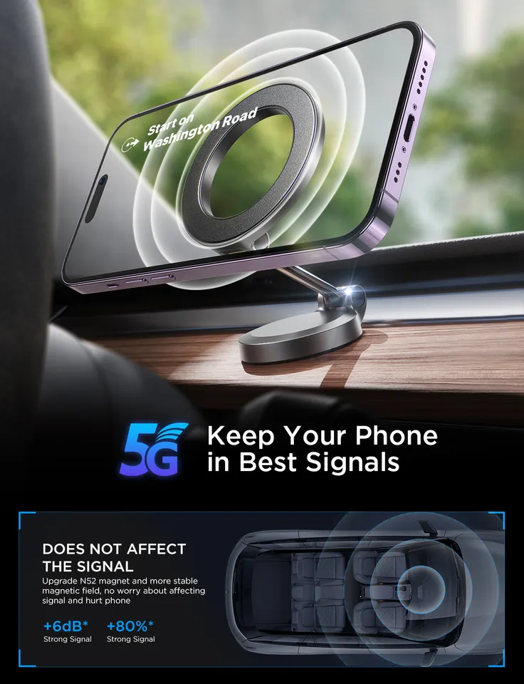 360° Rotation Magnetic Phone Holder