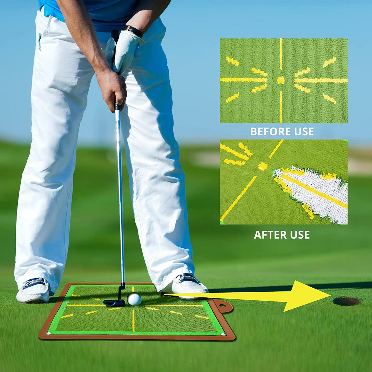 Golf-PRO Swing Training Mat