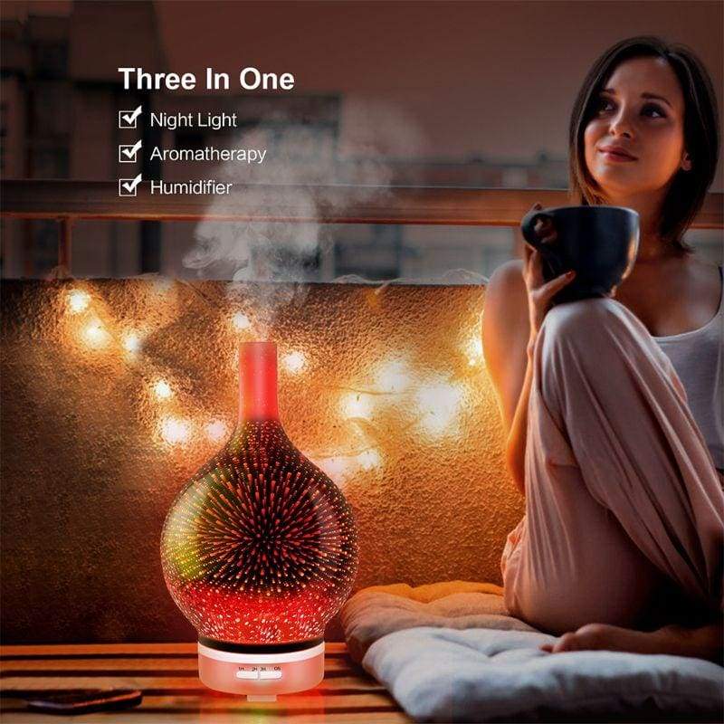 Firefly Aromatherapy - Essential Oil Diffuser, air humidifier and freshener - US PLUG