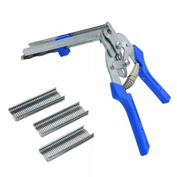 Hog Ring Pliers Kit (+600pcs nails)