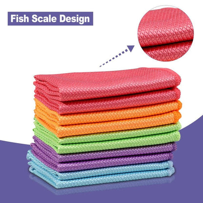 Microfiber Reusable Cleaning Cloth (Multi-Pack)