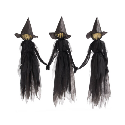 Glowing Halloween Witch Stake Decoration