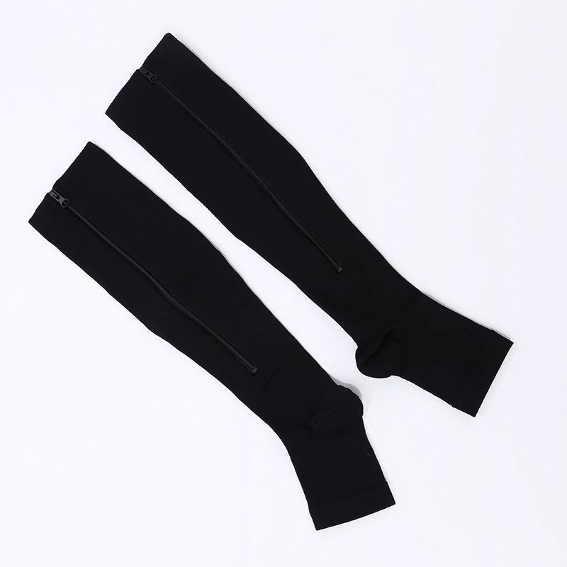 Zipper Compression Socks (1 Pair)