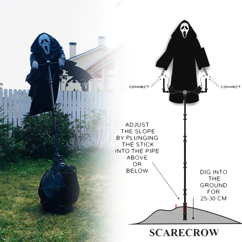Halloween Scream ScareCrow