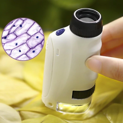 Kid's Portable Pocket Microscope (60-120x Zoom)