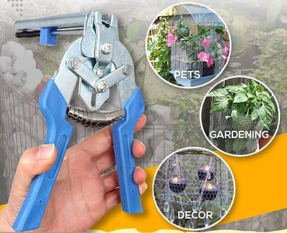 Hog Ring Pliers Kit (+600pcs nails)